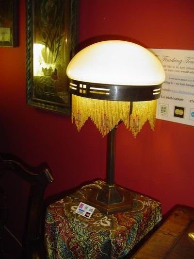 1930'S Art Deco Period Table Lamp.